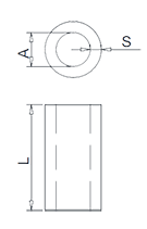 丸型銅クランプ管図面(miàn)