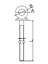 加長(cháng)吊環螺絲标注