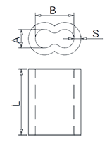 8型銅クランプ管図面(miàn)